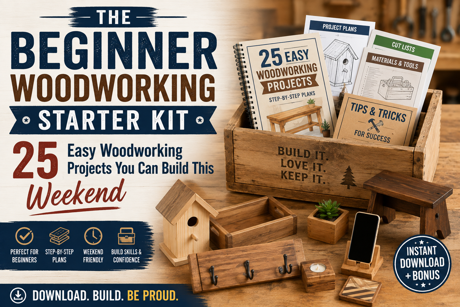 The Beginner Woodworking Starter Kit