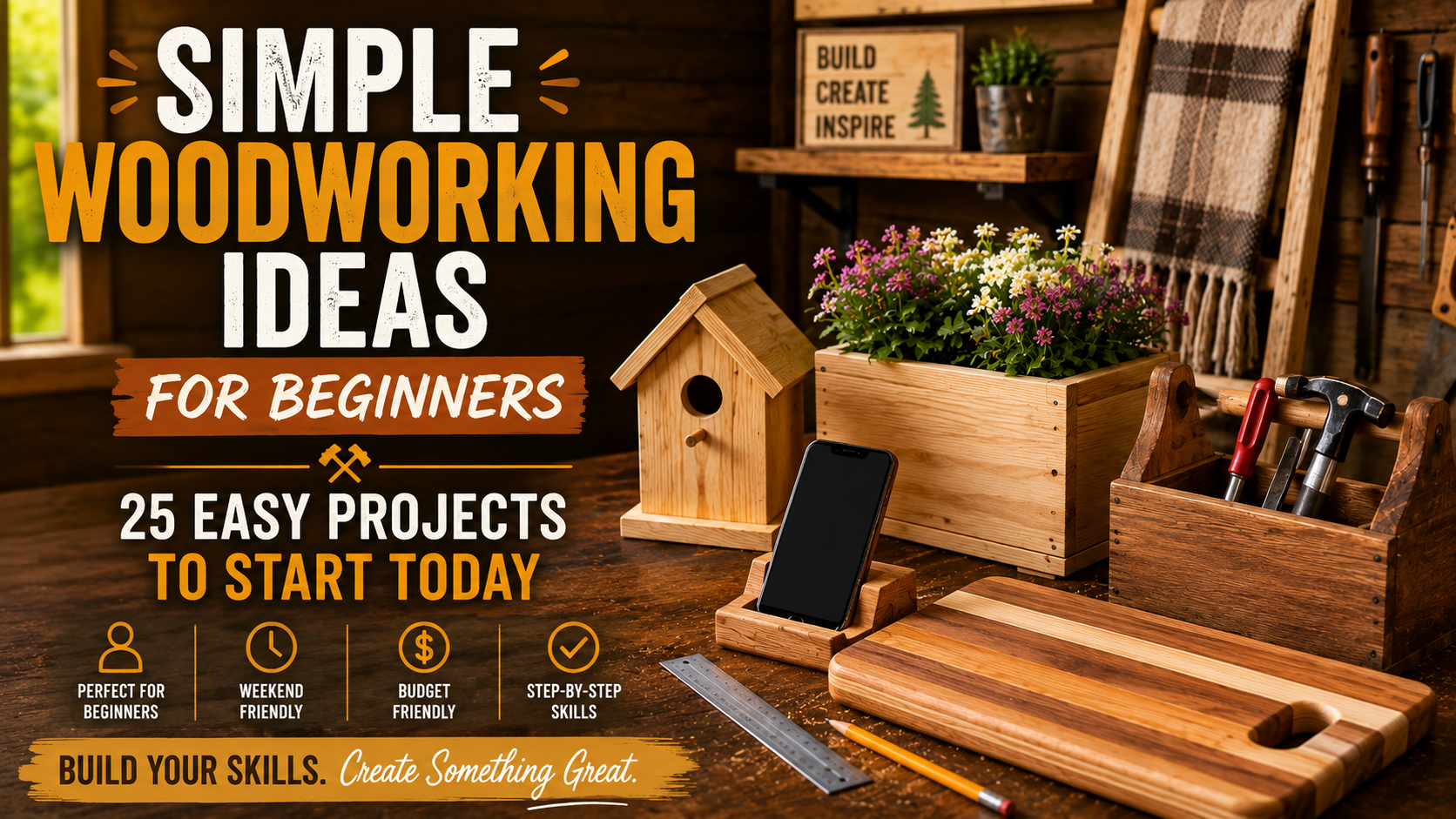Simple Woodworking Ideas for Beginners